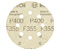 5 шлифлистов BOSCH F355 Best for Coatings + Composites 125 К400 (2608605121)