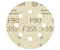 5 шлифлистов BOSCH F355 Best for Coatings + Composites 115 К80 (2608605558)