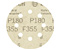 5 шлифлистов BOSCH F355 Best for Coatings + Composites 115 К180 (2608605560)