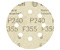 5 шлифлистов BOSCH F355 Best for Coatings + Composites 115 К240 (2608605561)