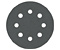 5 шлифлистов BOSCH F355 Best for Coatings + Composites 115 К400 (2608605562)